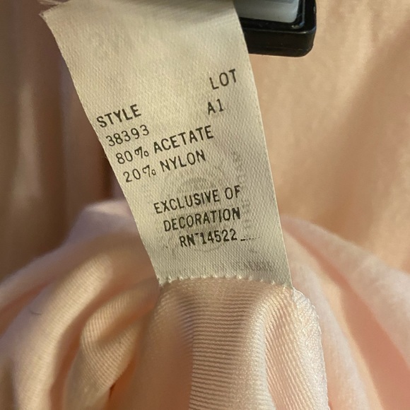 Vintage Christian Dior nightgown Pink size small - Picture 8 of 10